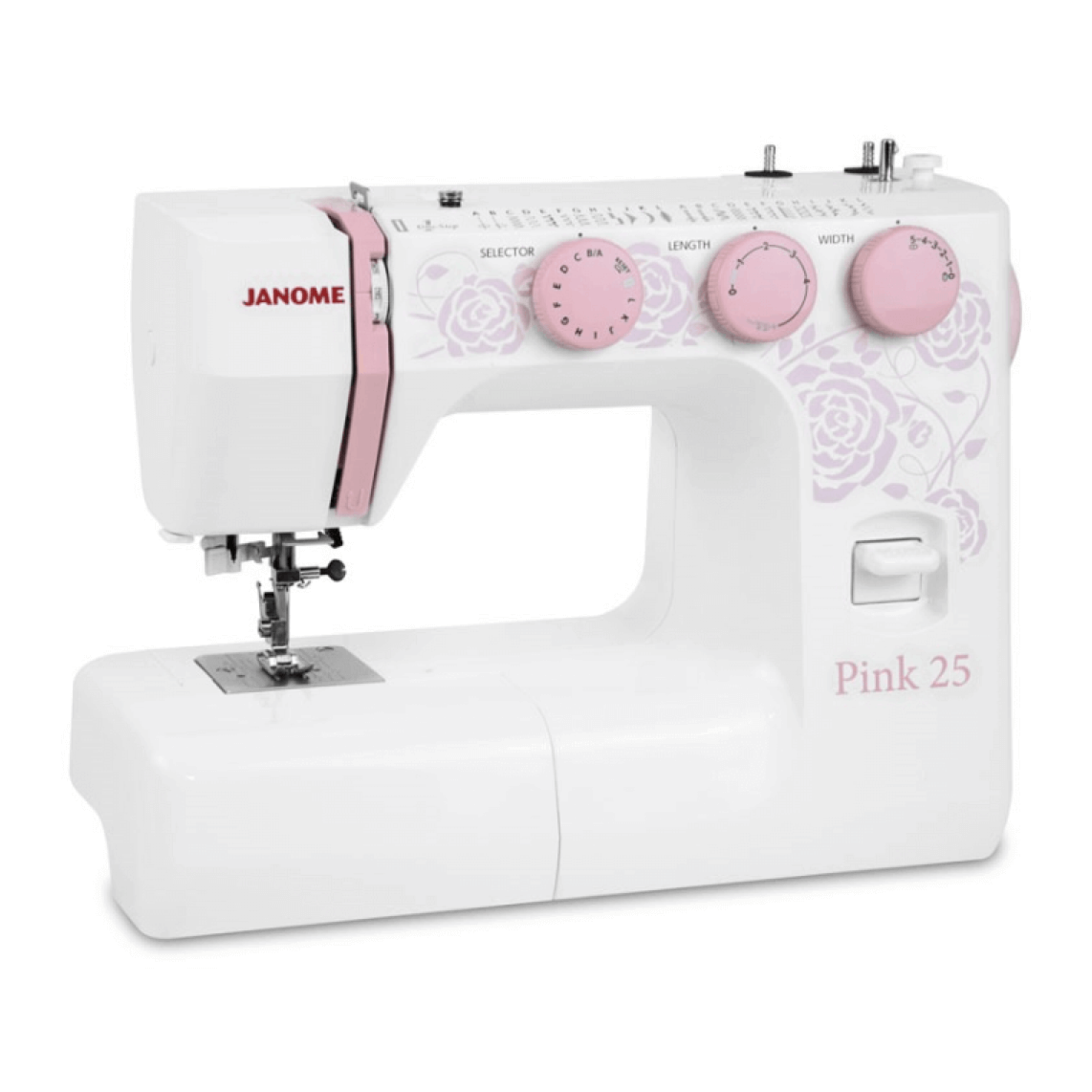 Janome Pink 25: швейные машины, купить в Мире Шитья