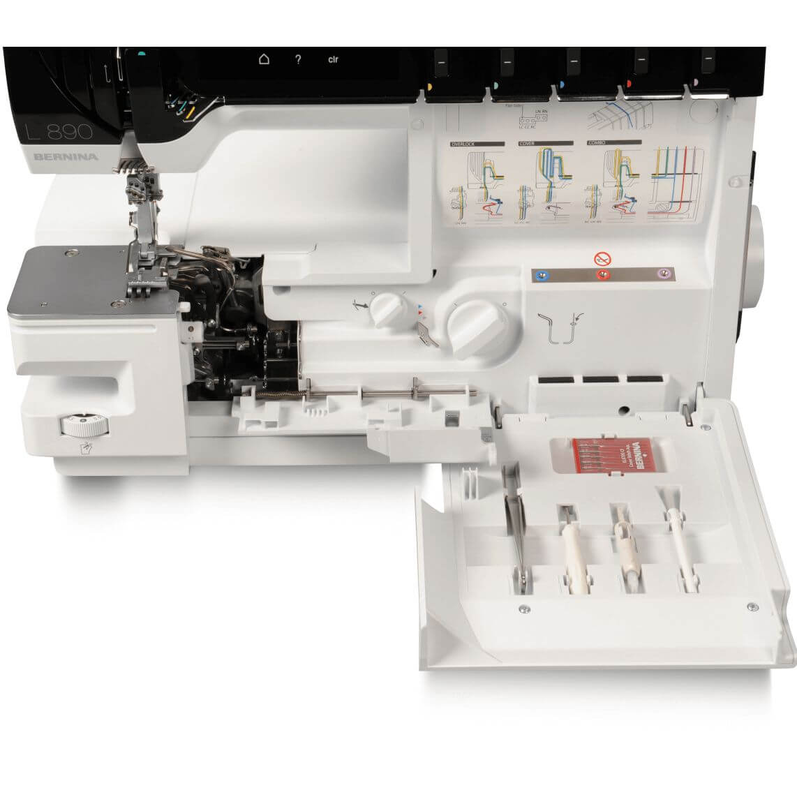 Оверлок (коверлок) Bernina L 890, купить в Мире Шитья