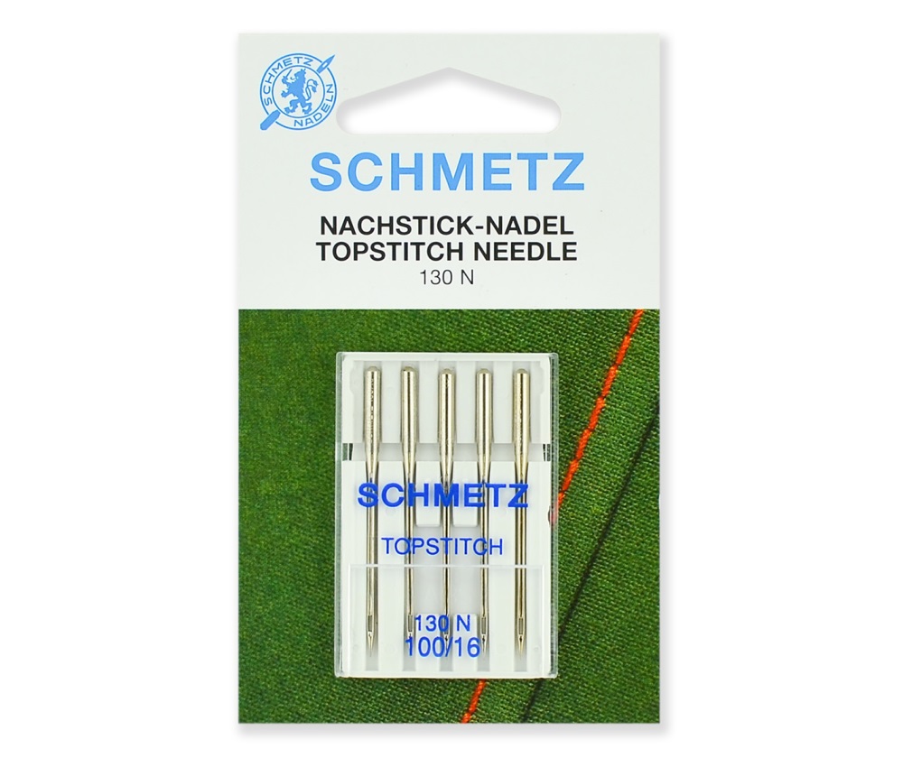 Иглы topstitch Schmetz № 100, купить в интернет-магазине Мир Шитья, цены в  Москве, СПб, по России.