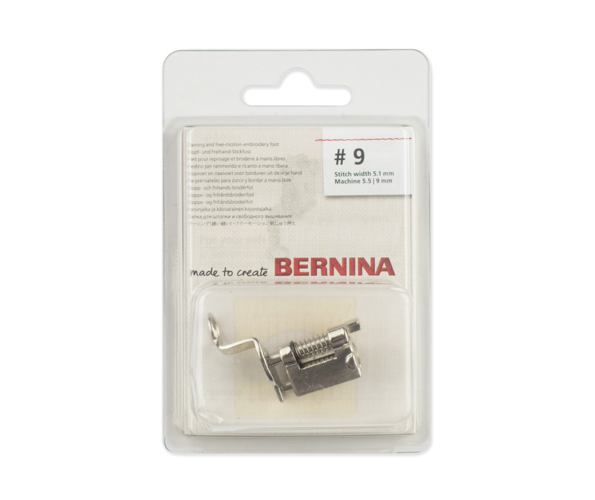 Лапка для штопки Bernina 008 454 74 00 № 9, купить в интернет-магазине Мир  Шитья, цены в Москве, СПб, по России.