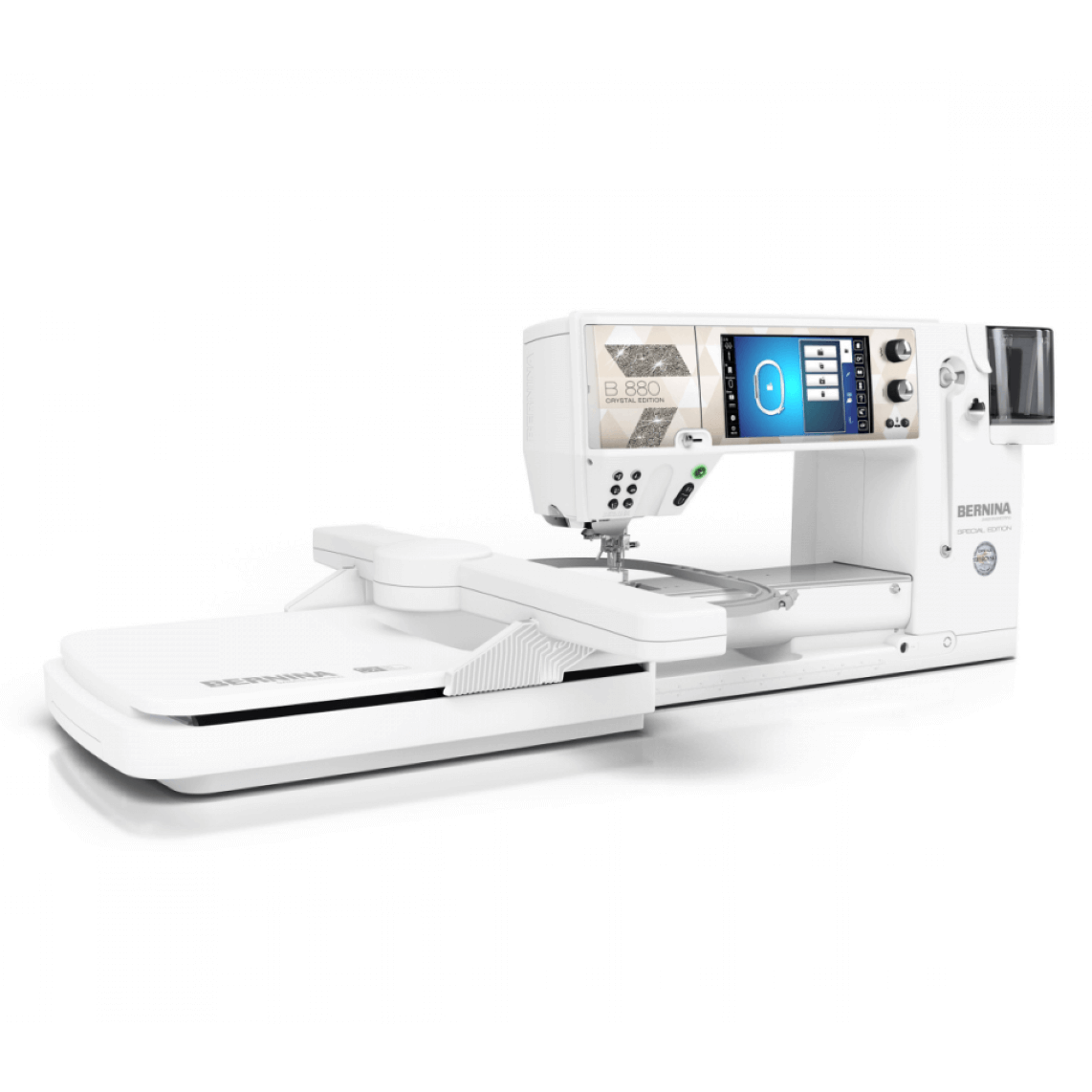 Bernina B 880 PLUS CRYSTAL EDITION, купить швейно-вышивальные машины  Bernina в Мире Шитья в Москве, СПб