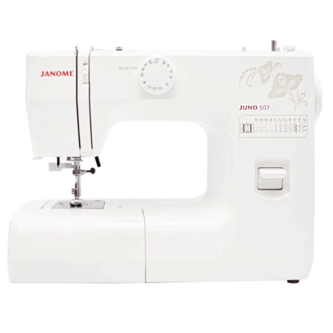 Швейная машина Janome Juno 507 купить в магазине Мир шитья