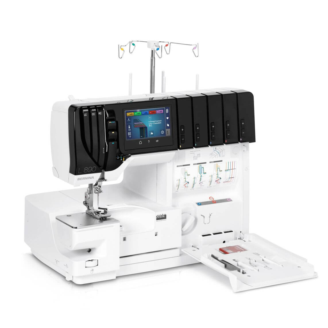 Оверлок (коверлок) Bernina L 890, купить в Мире Шитья