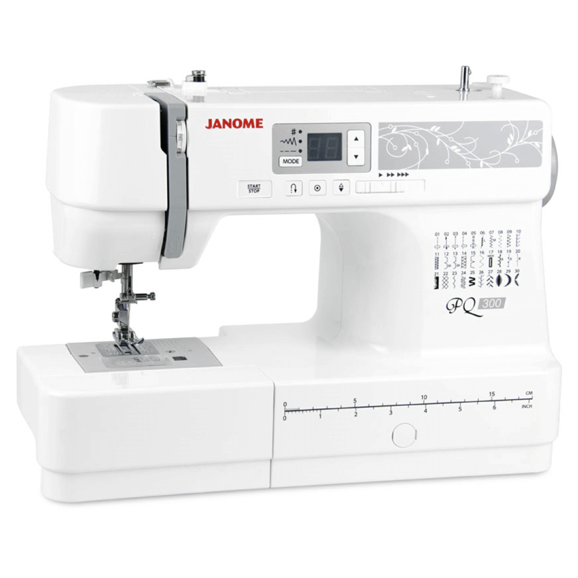 Janome PQ 300: швейные машины, купить в Мире Шитья