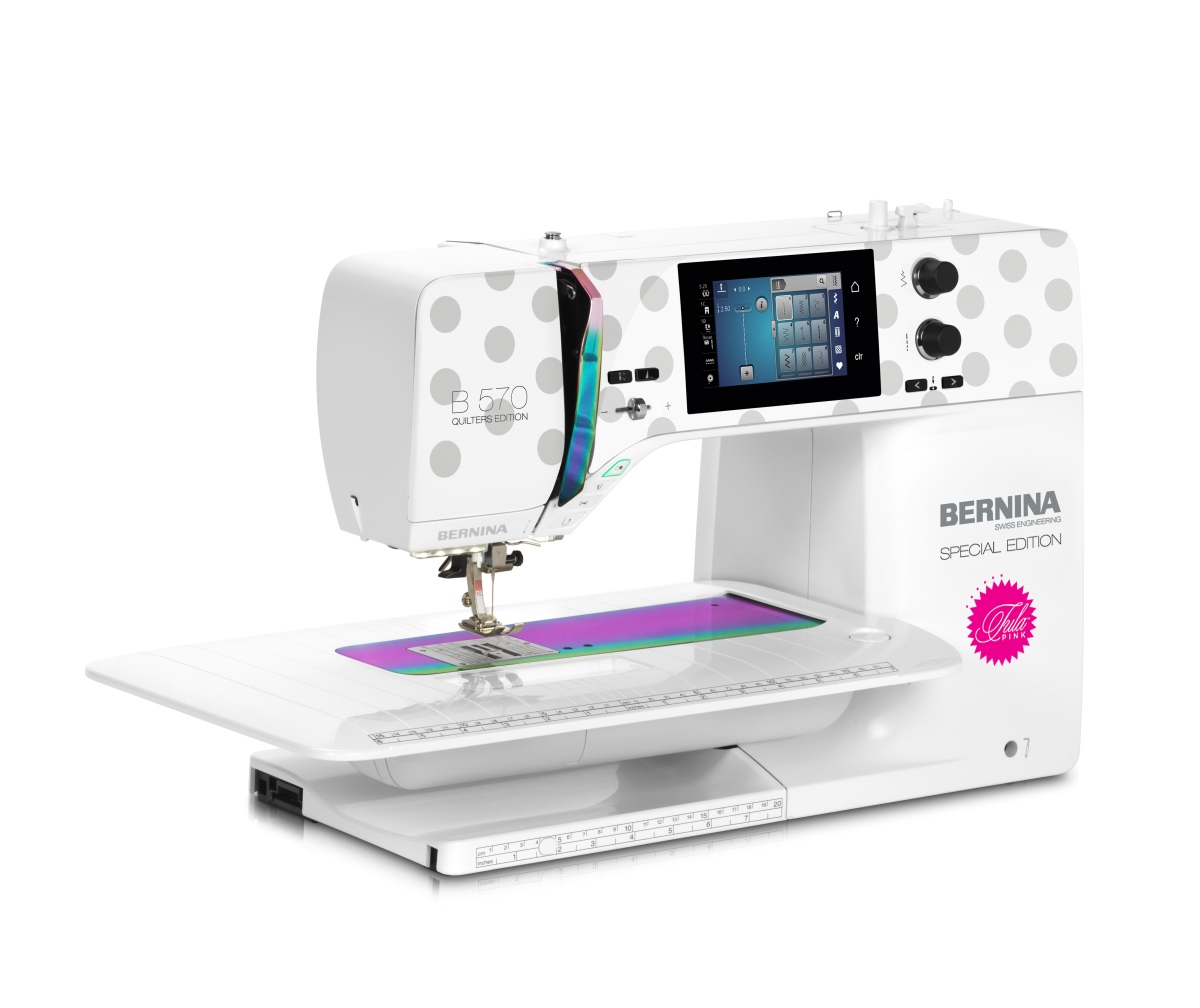 Bernina 570 QE Tula Pink Special Edition: швейные машины, купить в Мире  Шитья