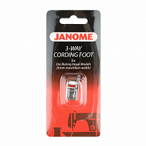 Лапка для швейных машин Janome 200126009 для вшивания 3 шнуров