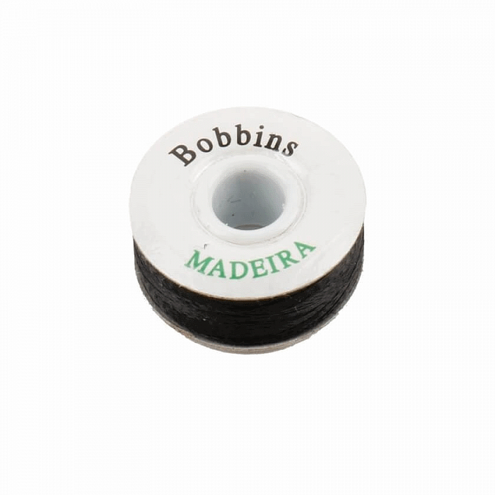 Нить нижняя в шпулях Madeira 9766 SCH Bobbins № 150 120 м черный