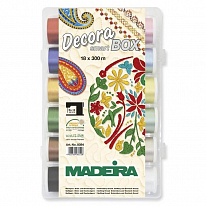 Набор ниток для вышивки Madeira арт. 8084 Decora №12 18 х 300 м