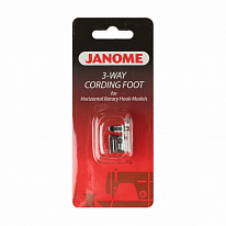 Лапка для швейных машин Janome 200345006 для вшивания 3 шнуров