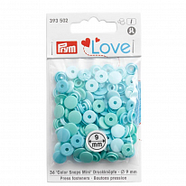 Кнопки Prym 393502 Love Color Snaps Mini пластик 9 мм мятный